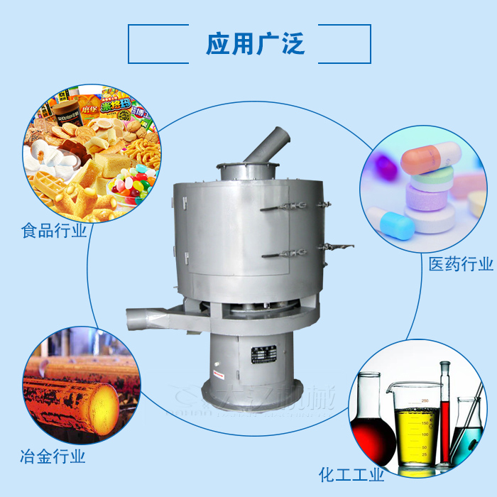 立式氣流篩物料適用范圍